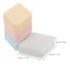 LIFKOME 12 Pcs Portable Diamond-shaped Makeup Applicators for Wet and Dry Use Comfortable Cosmetic Tools in Pink Nude White and Blue Soft Facial Powder Pads for Travel view 2