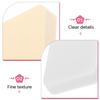LIFKOME 12 Pcs Portable Diamond-shaped Makeup Applicators for Wet and Dry Use Comfortable Cosmetic Tools in Pink Nude White and Blue Soft Facial Powder Pads for Travel view 3