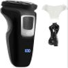Men's Electric Full-Body Shaver, Washable and Rechargeable, Suitable for Beard Trimming, Wet and Dry Use. view 1
