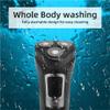 Men's Electric Full-Body Shaver, Washable and Rechargeable, Suitable for Beard Trimming, Wet and Dry Use. view 3
