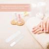Cabilock 4 Sets Nano Glass Nail Files with Round Tips and Storage Box Handheld Manicure and Pedicure Polishing Tools for Smoothing Shaping Buffing and Quick Nail Edge Filing view 2