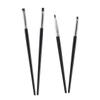GETAJGHSD 4pcs Eyeliner Brush Set Fine Precision Eye Makeup Kit Lightweight Portable Makeup Brushes for Women Easy to Use Comfortable Grip for Beautiful Eye Looks view 1