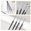GETAJGHSD 4pcs Eyeliner Brush Set Fine Precision Eye Makeup Kit Lightweight Portable Makeup Brushes for Women Easy to Use Comfortable Grip for Beautiful Eye Looks view 2
