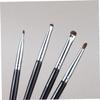 GETAJGHSD 4pcs Eyeliner Brush Set Fine Precision Eye Makeup Kit Lightweight Portable Makeup Brushes for Women Easy to Use Comfortable Grip for Beautiful Eye Looks view 3