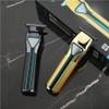 YHNNH Men's Professional Hair Clipper with Turbocharger, Adjustable Beard Trimmer, Home Haircutting Machine(Black) view 4