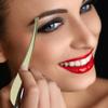Gogogmee Stainless Steel Mini Eyebrow Tweezers Ergonomic Lightweight Eyebrow Makeup Tools for Precise Grooming and Personal Use Portable Black Clips view 4