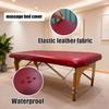 28" Wide Massage Table Cover|100% PU,Massage Table Cover Protector|Wipeable, Reusable & Waterproof Vinyl Massage Table Cover for Square Massage Tables(Dark Red,70cm,1Pack view 4