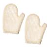 STOBAZA 2pcs Exfoliating Shower Gloves Comfortable Bath Scrubber Honeycomb Texture Dead Skin Remover Body Mitts for Smooth Supple Skin and Deep Cleansing view 1