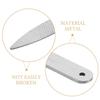 HOOTNEE 5pcs Stainless Steel Double-Sided Nail Files Welded Manicure Pedicure Tools for Natural Nails Home and Salon Use Smooth Buffing Block Toenail File view 3