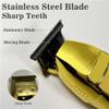 YHNNH Men's Professional Hair Clipper, Rechargeable Cordless Hair Clipper for Barbers, Powerful Motor, Easy Haircuts and Beard Trimming.(Gold) view 4