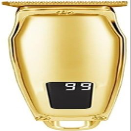 YHNNH Professional Men's Hair Clipper, Low Noise, Powerful Motor, Precision Steel Blade Trimmer, Electric Hair Clipper.(Gold)