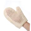 LOORGVEL 2pcs Natural Sisal Bath Gloves Exfoliating Mitts Body Scrubber for Deep Cleansing Shower Use Skin-friendly Woven Texture for Smooth Soft Healthy Skin for Back Neck Shoulder view 3