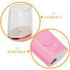 Cabilock USB Rechargeable Nano Facial Steamer Warm Mist Sprayer Moisturizing Face Humidifier for Deep Cleansing Pores and Skin Care Portable Pink Cold Spray Device Silent Operation view 3