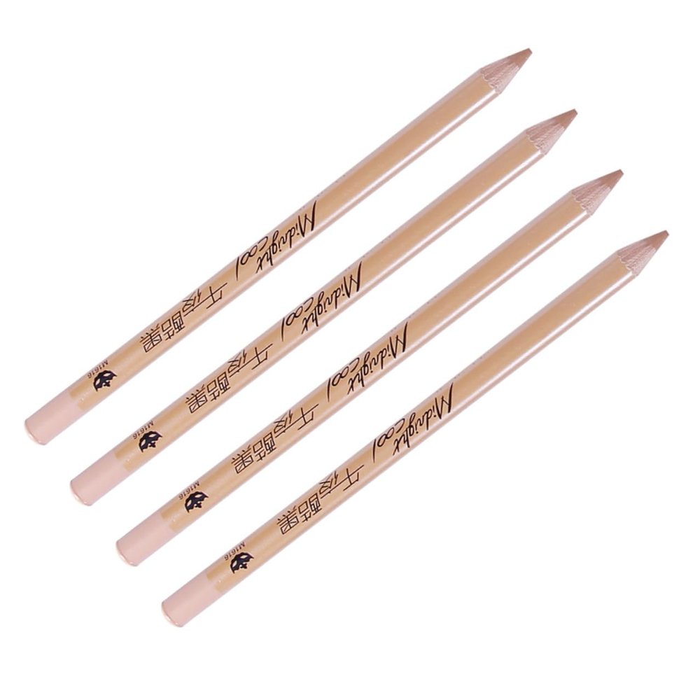 GRADENEVE 4pcs Concealer Pen Full Coverage Makeup Stick for Dark Circles Freckles and Marks Skin-friendly Concealer Pencil for Daily Use and Professional Application