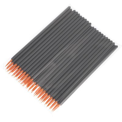 HAMPPLIES 100pcs Disposable Eyeliner Brush Lightweight Cosmetic Eye Liner Applicator Wands for Precise Liquid Eyeliner and Lipstick Makeup Artists Travel-friendly Design Random Color