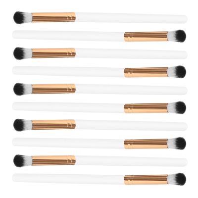GRADENEVE 10pcs Eye Shadow Brush for Women Precision Applicators with Comfortable Grip Compact Makeup Tools for Blending and Contouring Portable Eye Makeup Brushes for Personal and