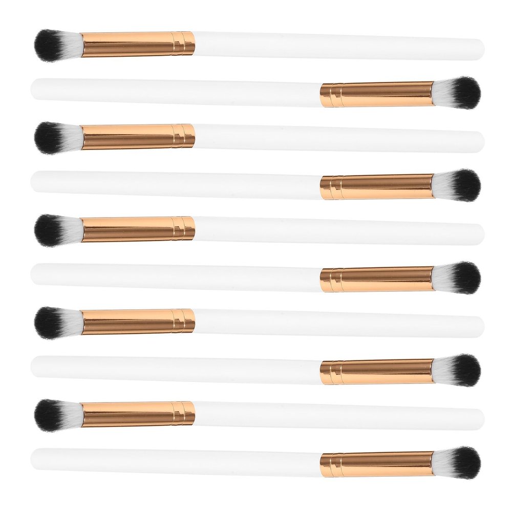 GRADENEVE 10pcs Eye Shadow Brush for Women Precision Applicators with Comfortable Grip Compact Makeup Tools for Blending and Contouring Portable Eye Makeup Brushes for Personal and