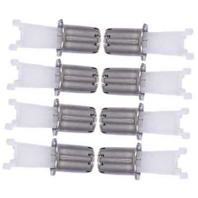 Cabilock 8pcs Nose Hair Trimmer Replacement Heads with High-Grade Steel Cutters Washable Electric Nose Hair Clipper Accessories for Men Precise Grooming Steel Material