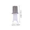 Cabilock 8pcs Nose Hair Trimmer Replacement Heads with High-Grade Steel Cutters Washable Electric Nose Hair Clipper Accessories for Men Precise Grooming Steel Material view 2