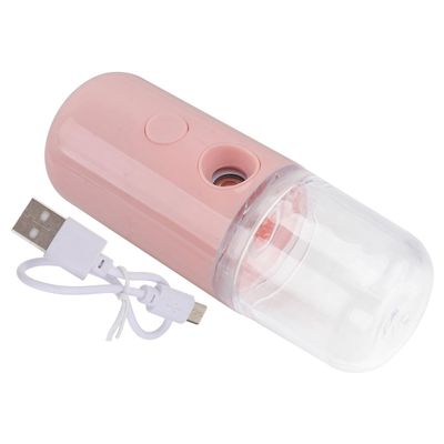 UKCOCO Nano Facial Steamer Portable Handheld Facial Mister Moisturizing Face Sprayer Humidifier for Skin Care and Breathable Softening Dry Skin Random Color
