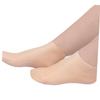 Cabilock 3 Pairs Moisturizing Aloe Foot Socks Reusable Elastic Lotion Socks for Dry Cracked Heels and Rough Calluses Fits Washable Spa Foot Care Treatment for Women and Men view 2