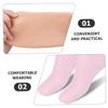 Cabilock 3 Pairs Moisturizing Aloe Foot Socks Reusable Elastic Lotion Socks for Dry Cracked Heels and Rough Calluses Fits Washable Spa Foot Care Treatment for Women and Men view 4