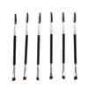 SHERCHPRY 6Pcs Double Ended Eyebrow and Eyelash Makeup Brushes for Defined Brows Multi-functional Professional Eye Brow Tools Black Suitable for All Skill Levels and Daily Use view 1