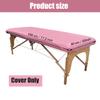 32" Wide Massage Table Cover|100% PU,Massage Table Cover Protector|Wipeable, Reusable & Waterproof Vinyl Massage Table Cover for Square Massage Tables(Pink,80cm,1Pack view 2