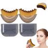 2 PCS Lymphatic Contour Face Brush, Contour Face Brush for Lymphatic Drainage,Ergonomically Designed to Fit The Skin Precisely,Improves Skin Glow & Absorption view 1