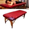 32" Wide Massage Table Cover|100% PU,Massage Table Cover Protector|Wipeable, Reusable & Waterproof Vinyl Massage Table Cover for Square Massage Tables(Dark Red,80cm,1Pack view 1
