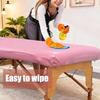 28" Wide Massage Table Cover|100% PU,Massage Table Cover Protector|Wipeable, Reusable & Waterproof Vinyl Massage Table Cover for Square Massage Tables(Pink,70cm,1Pack view 3