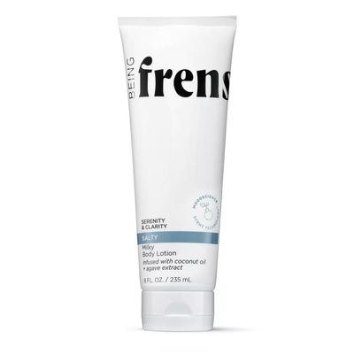 Being Frenshe Salty BODY LOTION | Milky Hydrating Lotion for Dry Skin with Coconut Oil | 8 fl oz, 235 mL