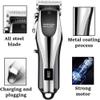 YHNNH Men's Hair Clipper, Beard Trimmer, Wireless Charging Professional Hair Clipper, Adjustable Cutting Rod, LCD Display. view 2
