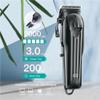 YHNNH Men's Hair Clippers, Professional Beard Trimmer, Rechargeable Cordless Hair Clippers, Gradient Electric Clippers view 2