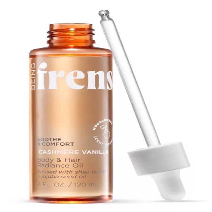 Being Frenshe Shea Butter with Jojoba and Radiance Oil for Dry Skin & Hair - Cashmere Vanilla - 4 fl oz