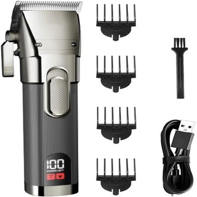 YHNNH Men's Hair Clippers, Professional Beard Trimmers, Cordless Electric Adjustable Hair Clippers, Rechargeable.