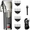 YHNNH Men's Hair Clippers, Professional Beard Trimmers, Cordless Electric Adjustable Hair Clippers, Rechargeable. view 1