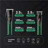 YHNNH Men's Professional Hair Clipper, Electric Hair Clipper Set, with LED Display, Rechargeable Digital Display Electric Clippers. view 2