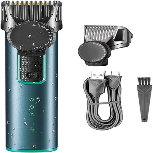 YHNNH Professional Hair Clippers for Men, Clipper Cordless Barber Rechargeable Trimmer Waterproof Cutting Machine for