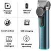 YHNNH Professional Hair Clippers for Men, Clipper Cordless Barber Rechargeable Trimmer Waterproof Cutting Machine for view 2