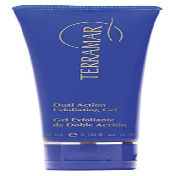 Dual Action Exfoliating Gel Terramar, with AHA, Physical and Chemical Deep Cleansing, 80mL/2.70 fl. oz.