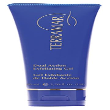 Dual Action Exfoliating Gel Terramar, with AHA, Physical and Chemical Deep Cleansing, 80mL/2.70 fl. oz.