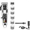 YHNNH Men's Hair Clippers, Professional Beard Trimmers, Cordless Electric High-Powered Hair Clippers, Rechargeable Cutting Tools view 2