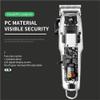 YHNNH Men's Hair Clippers, Professional Beard Trimmers, Cordless Electric High-Powered Hair Clippers, Rechargeable Cutting Tools view 3
