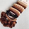 Mebloblo Hair Ties Sets, Mix Hair Scrunchies, Ponytail Holder for Women, Hair Elastics, Stretchy Hair Bands, Hair Styling Accessories, Hair Bands for Thick, Curly & Textured Hair, 6 Sets (22 Pcs) view 2