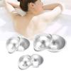 AYNEFY Metal Bath Bomb, Fizzy Crafting DIY Cake Mould Tools Aluminum Alloy Semicircle Cake Baking Tool Crafts Crafting Press Mould for Handmade Soaps Candle Cake Ice Cream (Type 1) view 3