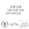 AYNEFY Metal Bath Bomb, Fizzy Crafting DIY Cake Mould Tools Aluminum Alloy Semicircle Cake Baking Tool Crafts Crafting Press Mould for Handmade Soaps Candle Cake Ice Cream (Combination 4) view 2