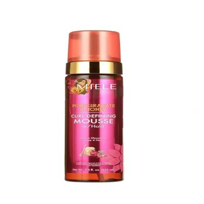Pomegranate & Honey Curl Defining Mousse w/Hold, 7.5oz. Wavy Hair (1 Pack, Packaging May Vary)