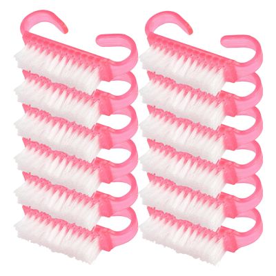 HEANUJJ 50pcs Nail Brush: Nail Art Hand Scrubbing Cleaning Dusting Brushes Set - Dust Powder Remover For Home Use And Professional Salon