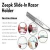 Barber Shave Kit Barbershop 6-Pc Men's Gift Set | Razor Shave Stand Brush Bowl Soap 100 Blades Maquinilla de Afeitar Profesional, Stainless Steel | The ULTIMATE Gift for Him view 2